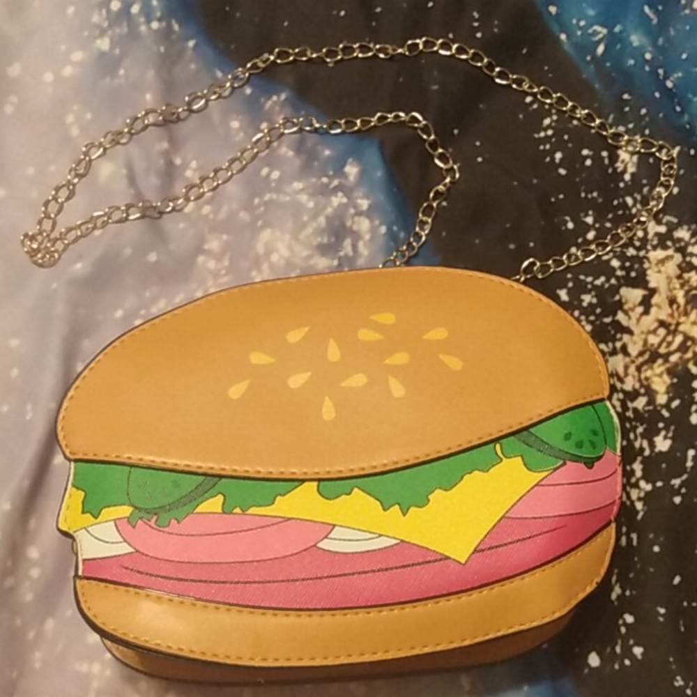 Cheeseburger purse